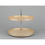 Thumbnail: Banded Wood D-Shape 2-Shelf Lazy Susans for Corner Base Cabinets