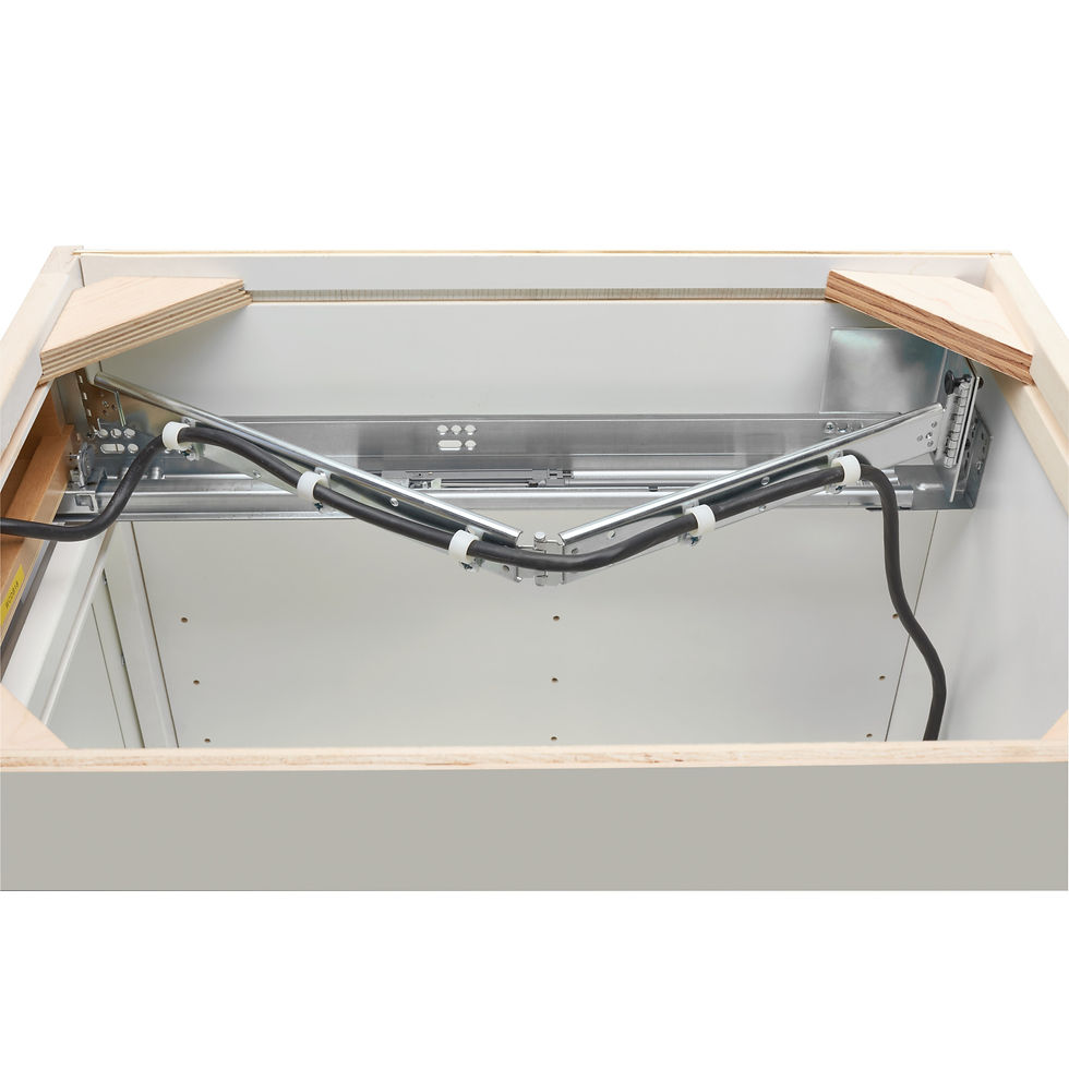 Thumbnail: Wood Pull Out Trash/Waste Container w/Soft Close