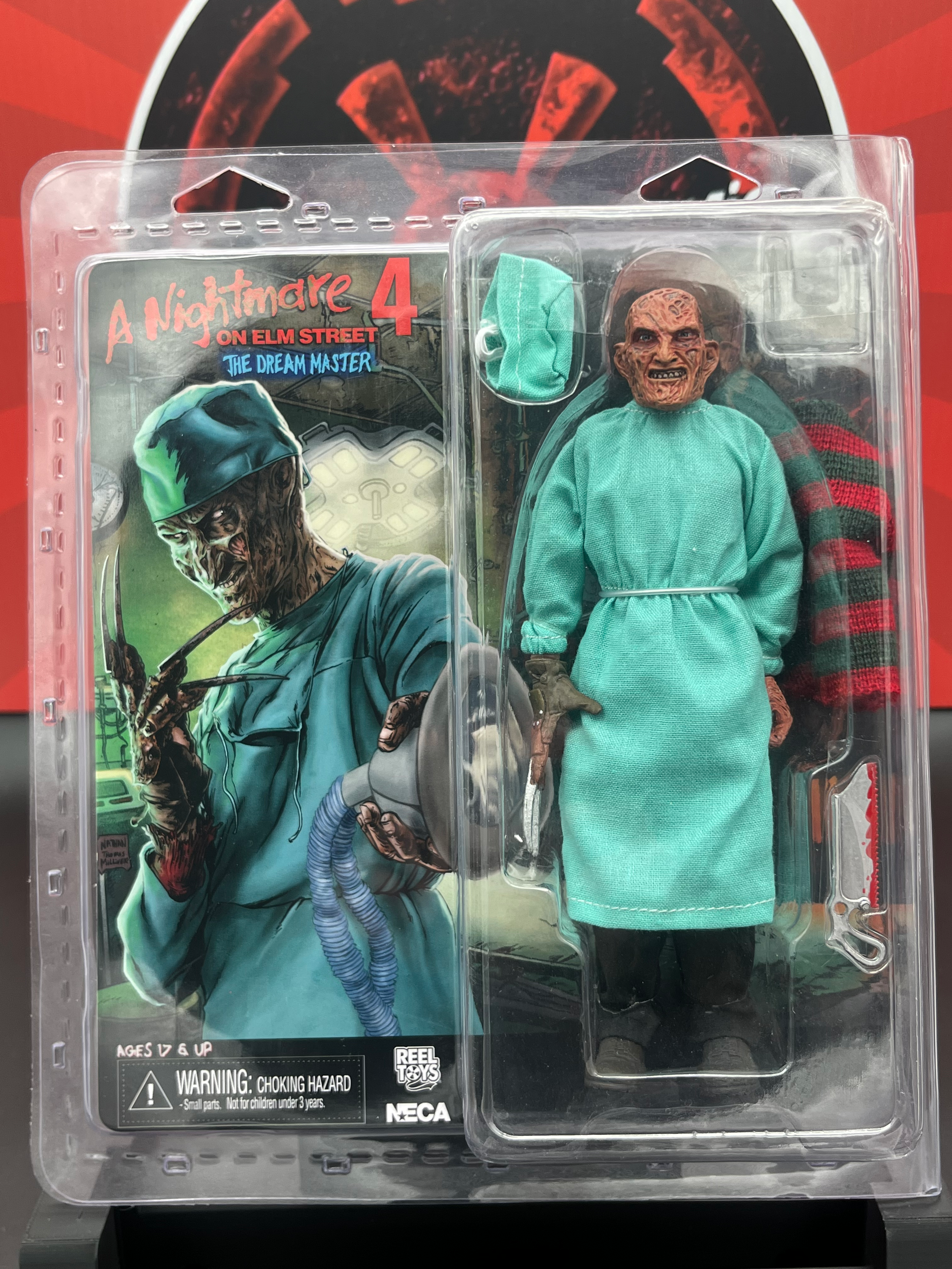 2014 Neca Reel Toys Nightmare on Elm St. Dr. Freddy Clothed Figure