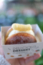 Banana Kick Cream Donut