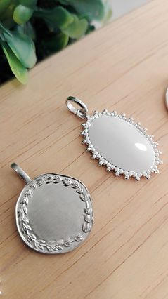 pendentif argent 925 femme enfant baptême communion personnalisable