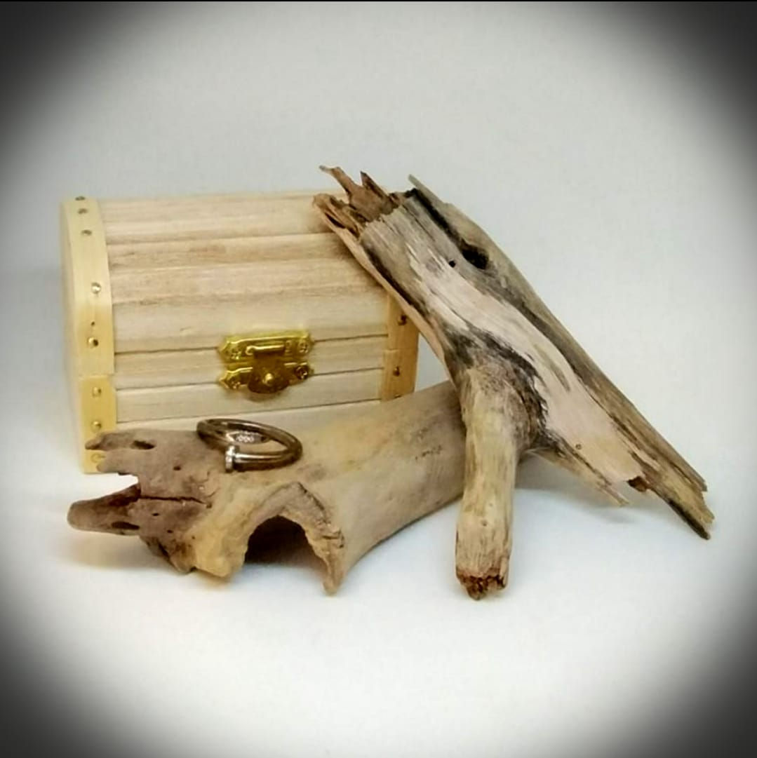 Size 8 Single Spiral Nail Ring, 925 Silver