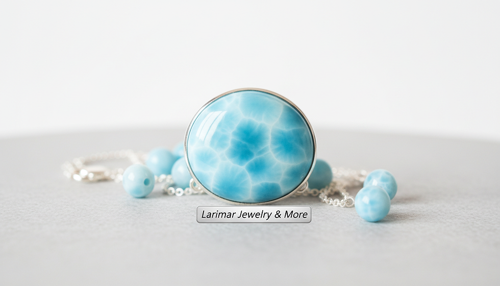 Why the Unique Larimar Gemstone Jewelry Stands Out