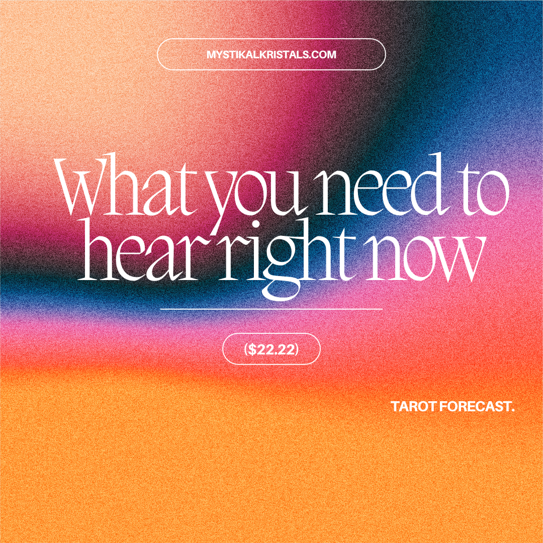 What You Need To Hear NOW 