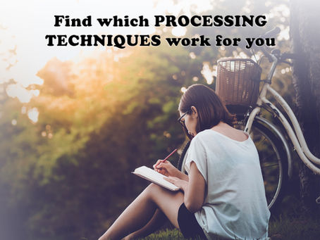(Challenge 2 - Page 29) Find which PROCESSING TECHNIQUES work for you