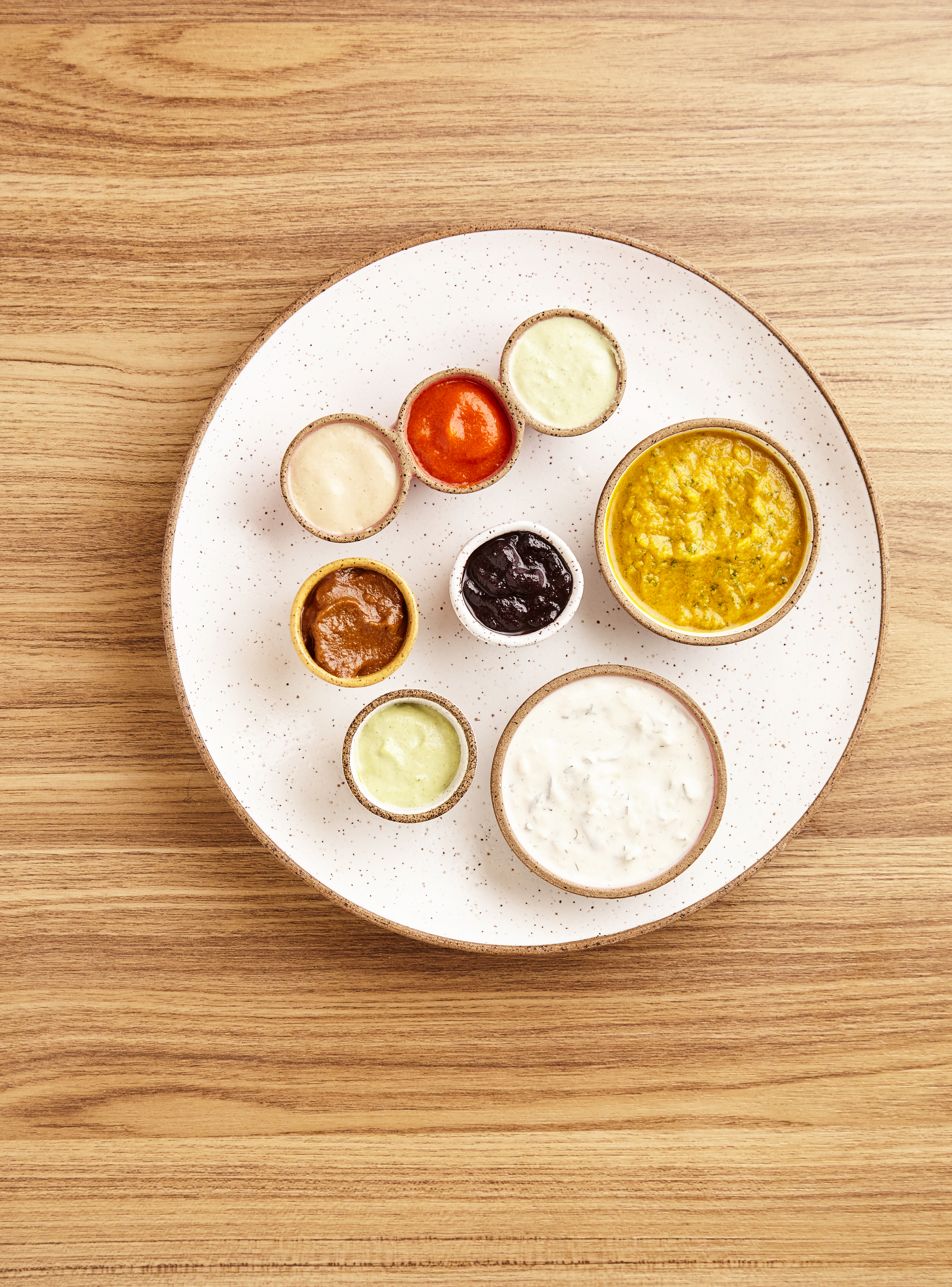 Arranged Food and Objects