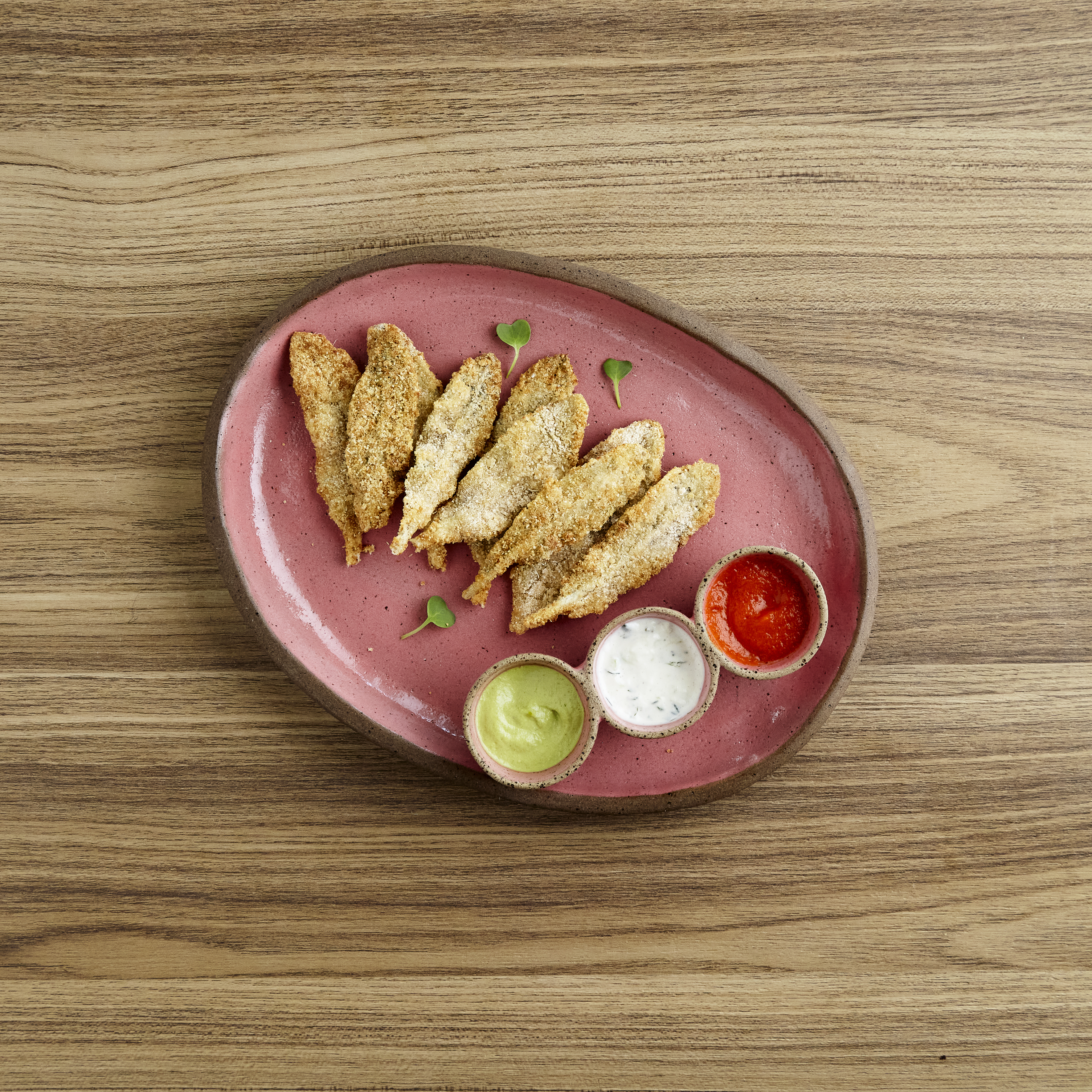 Arranged Food and Objects