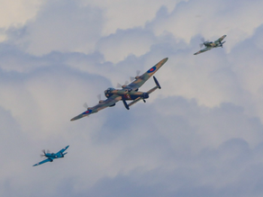 A Grand Return: Battle of Britain Memorial Flight at Hawarden Airport