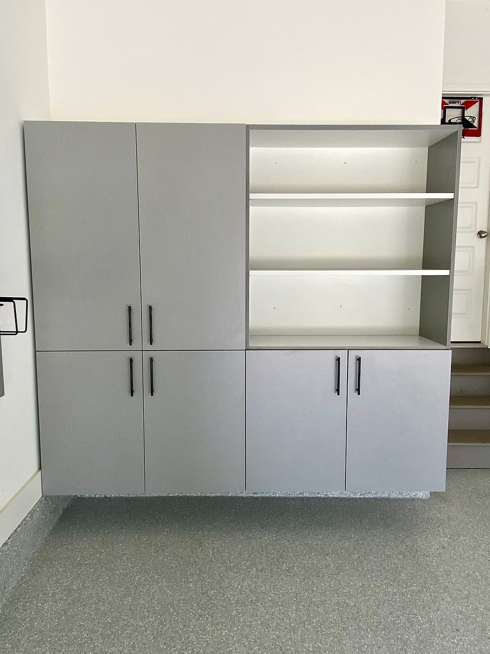 Custom Garage Cabinet Installation