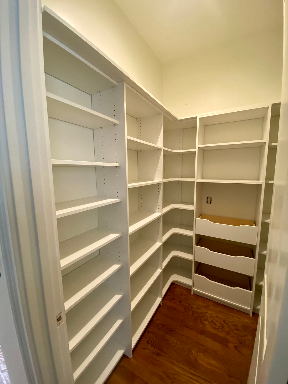 Custom Walk-In Pantry
