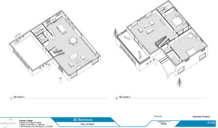 Revit Project #1 - A106