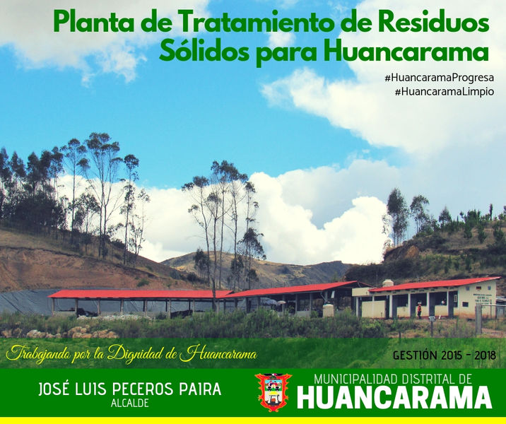 NUESTRAS OBRAS PARA EL DESARROLLO DE HUANCARAMA. Trabajando por la Dignidad de Huancarama. José L. P