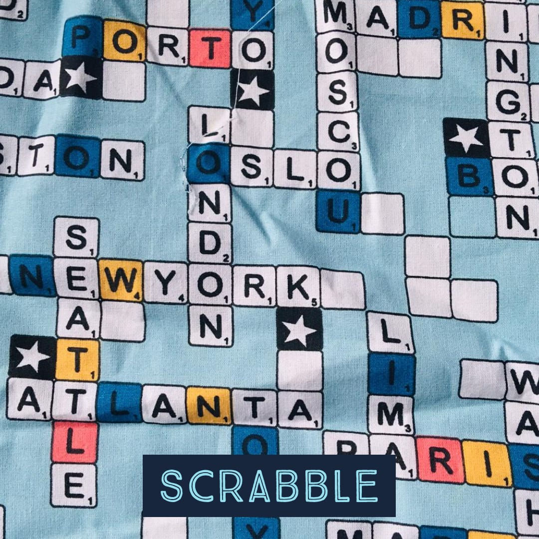 Scrabble Chest Harness