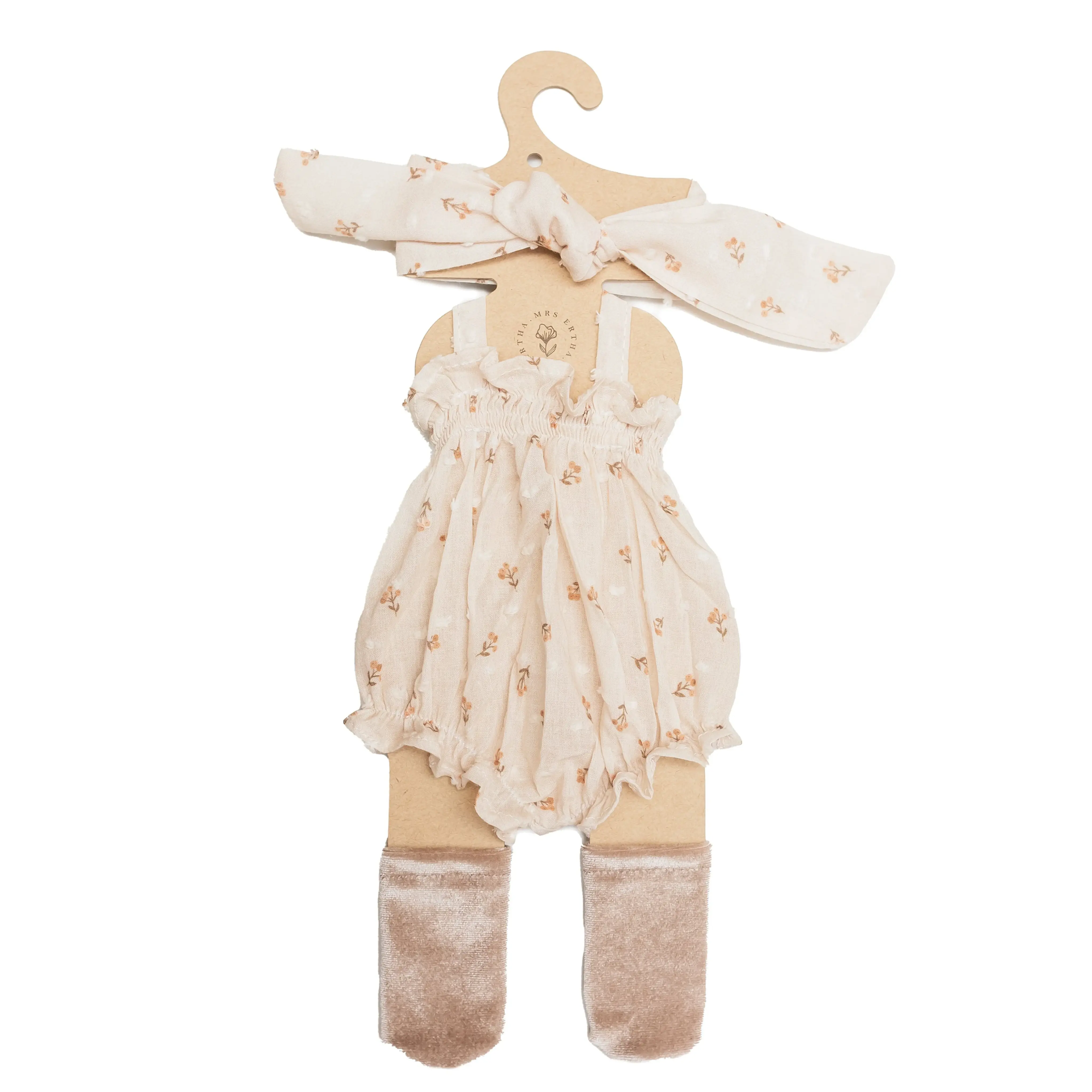 Tenue vêtement bohème pour poupons