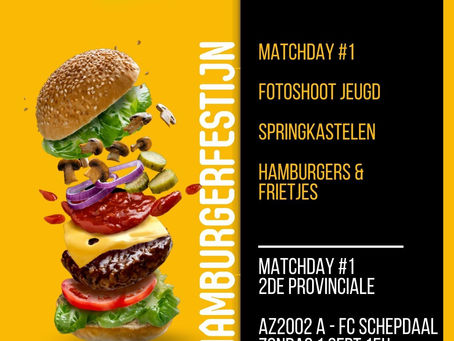 Kick off seizoen 24-25: Hamburgerfestijn