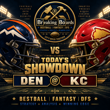 Broncos vs. Chiefs: Monday Night DraftKings Showdown Preview