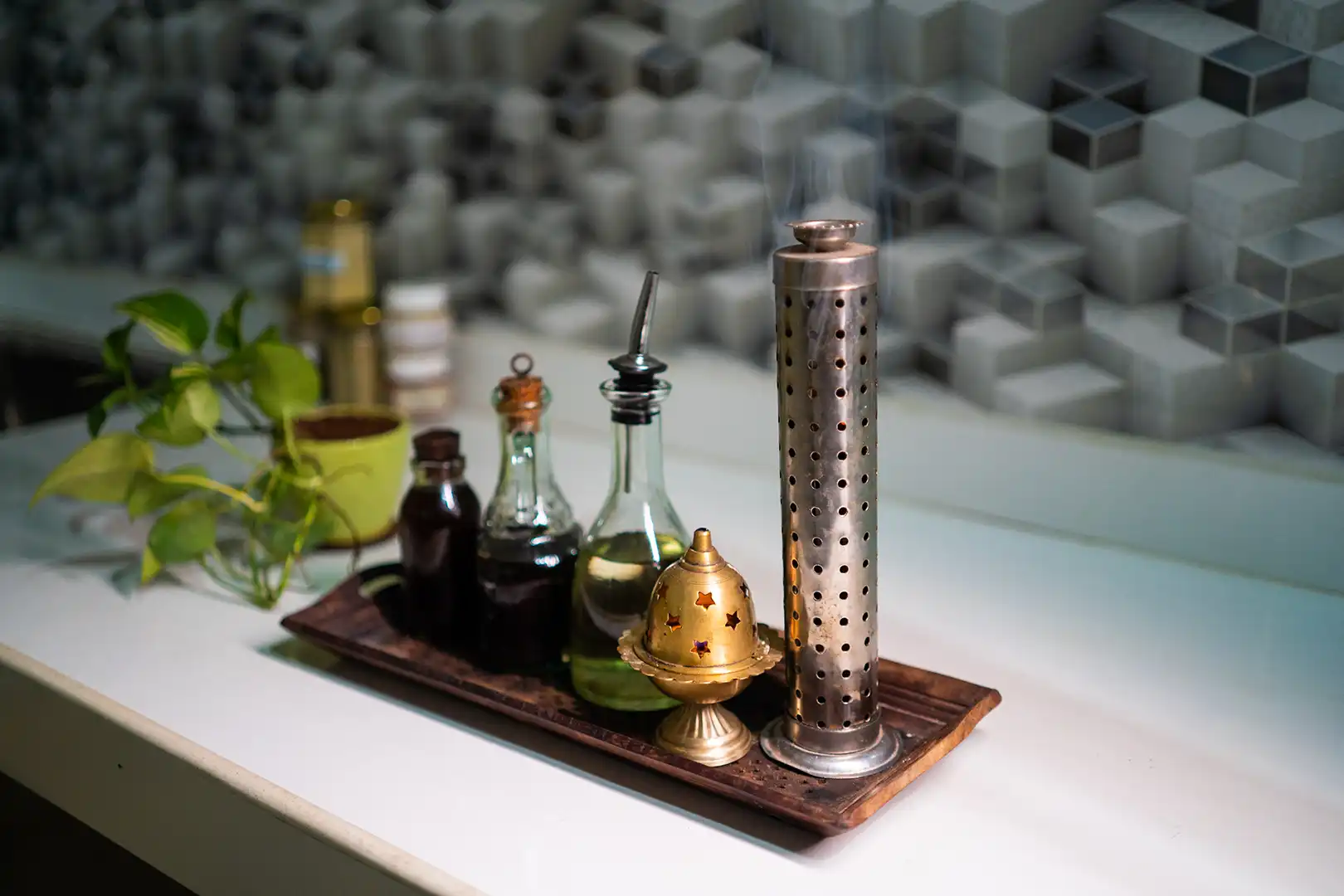 Essential oils satvan yoga, goa