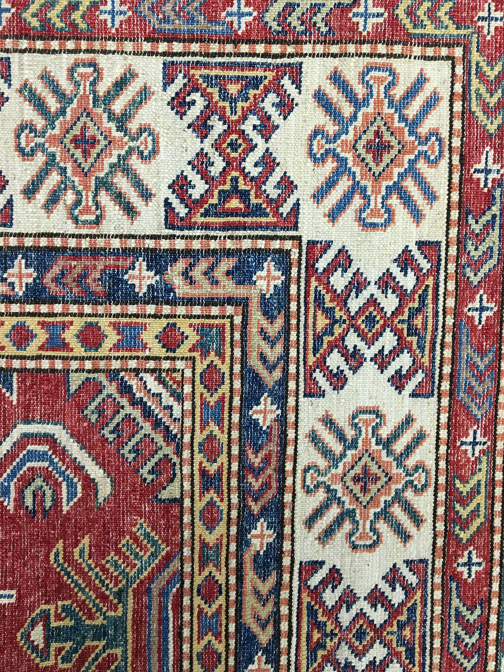 Thumbnail: 5842 SUPER KAZAK 4' 10" X  7' 0" Wool