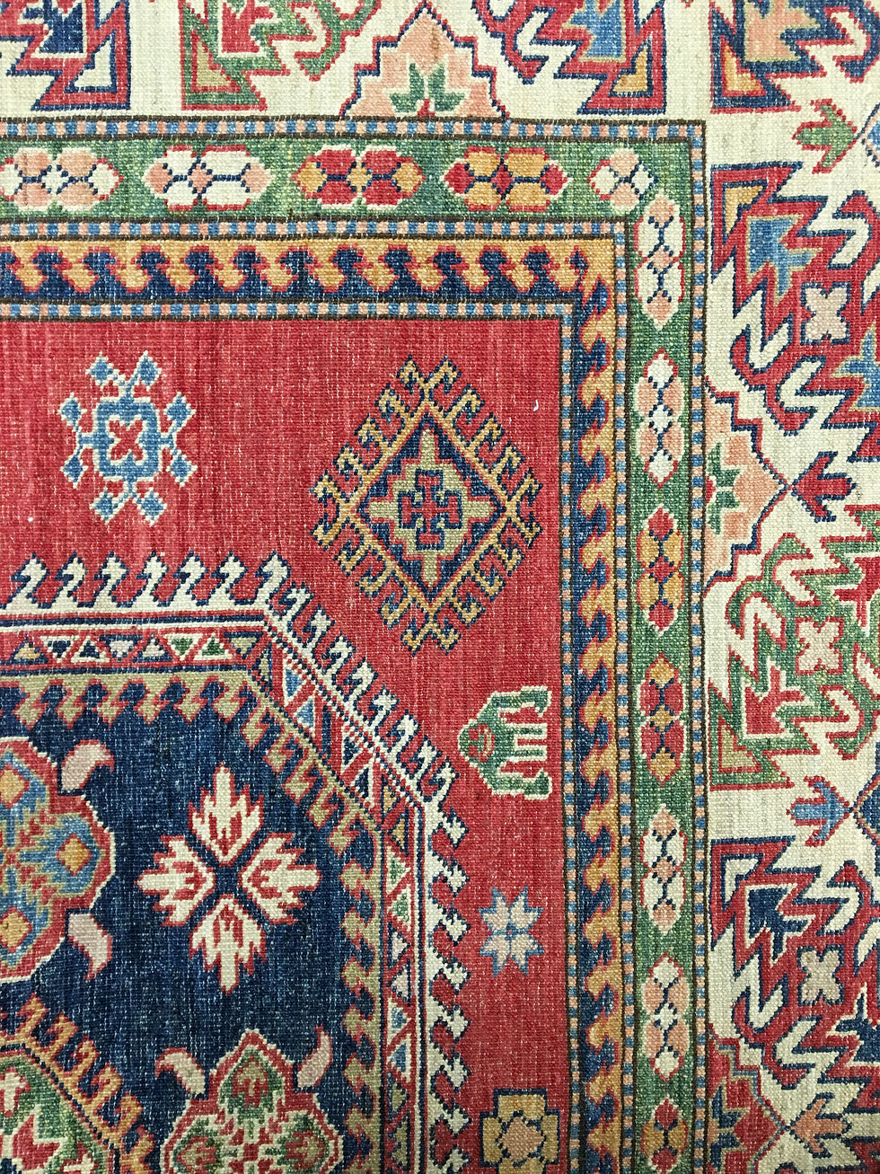 Thumbnail: 3124 KAZAK 5' 6" X 7' 8" Wool