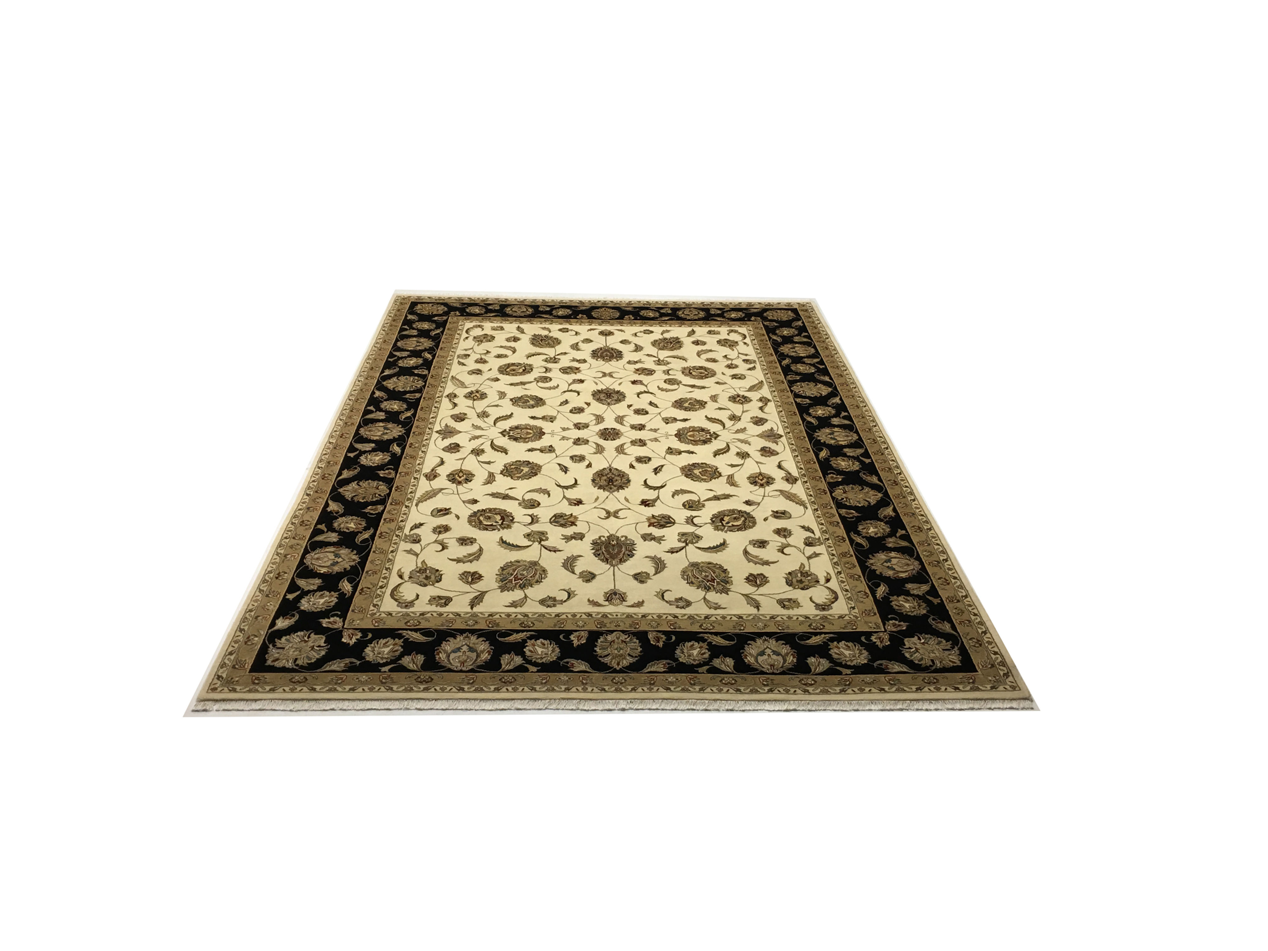 4360 SULTAN10/10 9' 9" X 14' 1" Wool & Artificial Silk