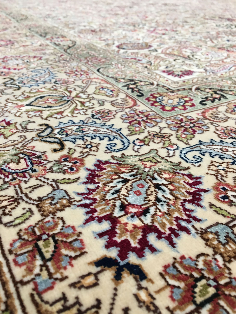 Thumbnail: 5716 CEZAEVIWOOL 5' 1" X  7' 4" Wool & Silk