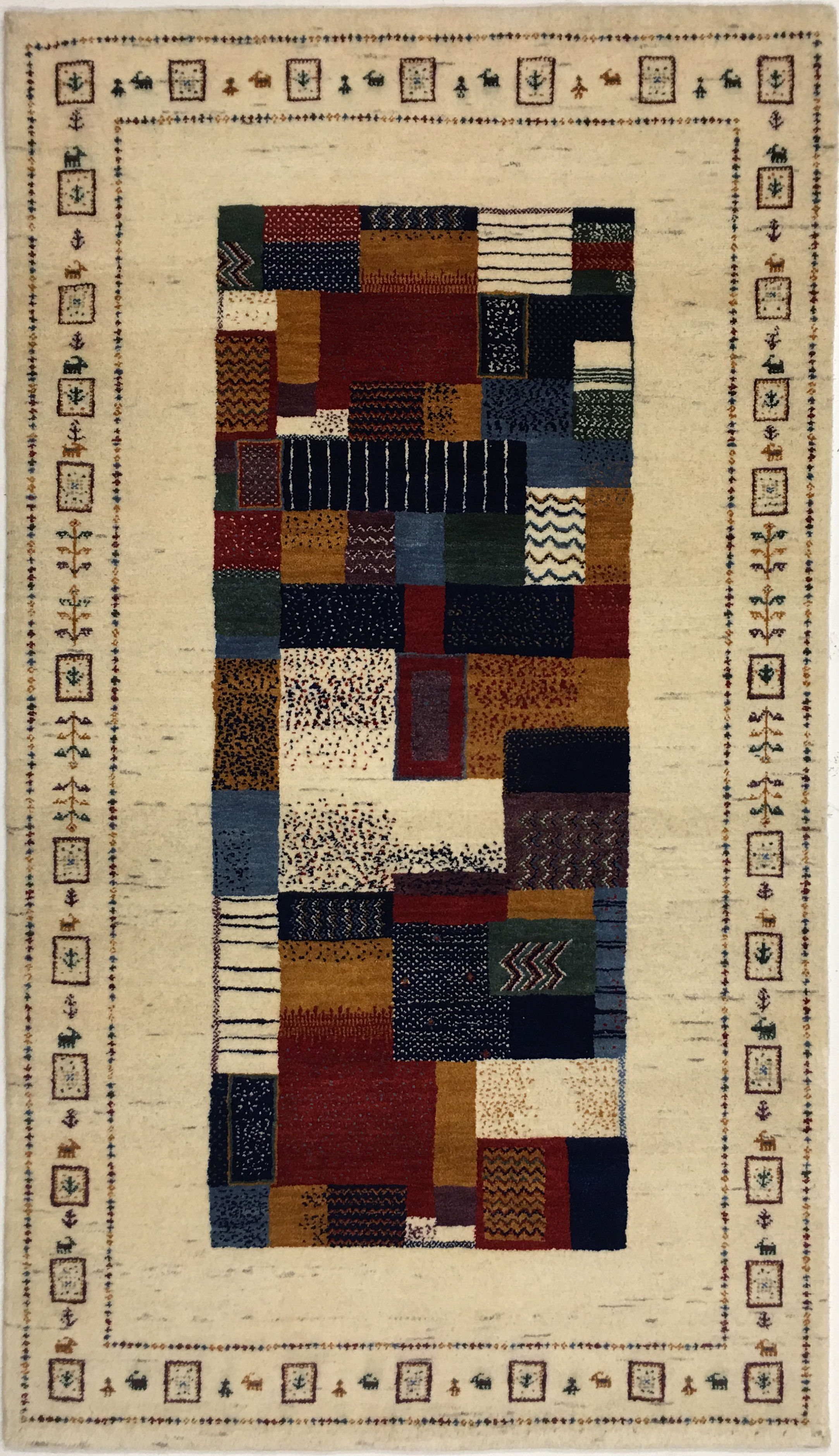 7247 MODERN 3' 0" X 5' 4" Wool