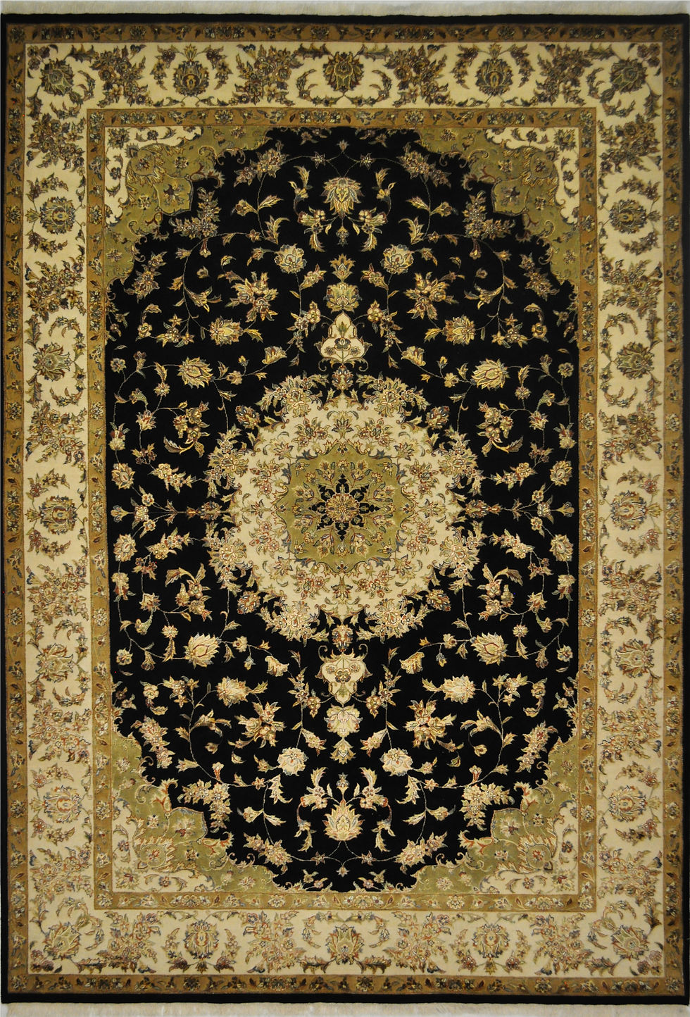 Thumbnail: 3707 SULTAN14/14 7' 1" X 10' 1" Wool & Artificial Silk