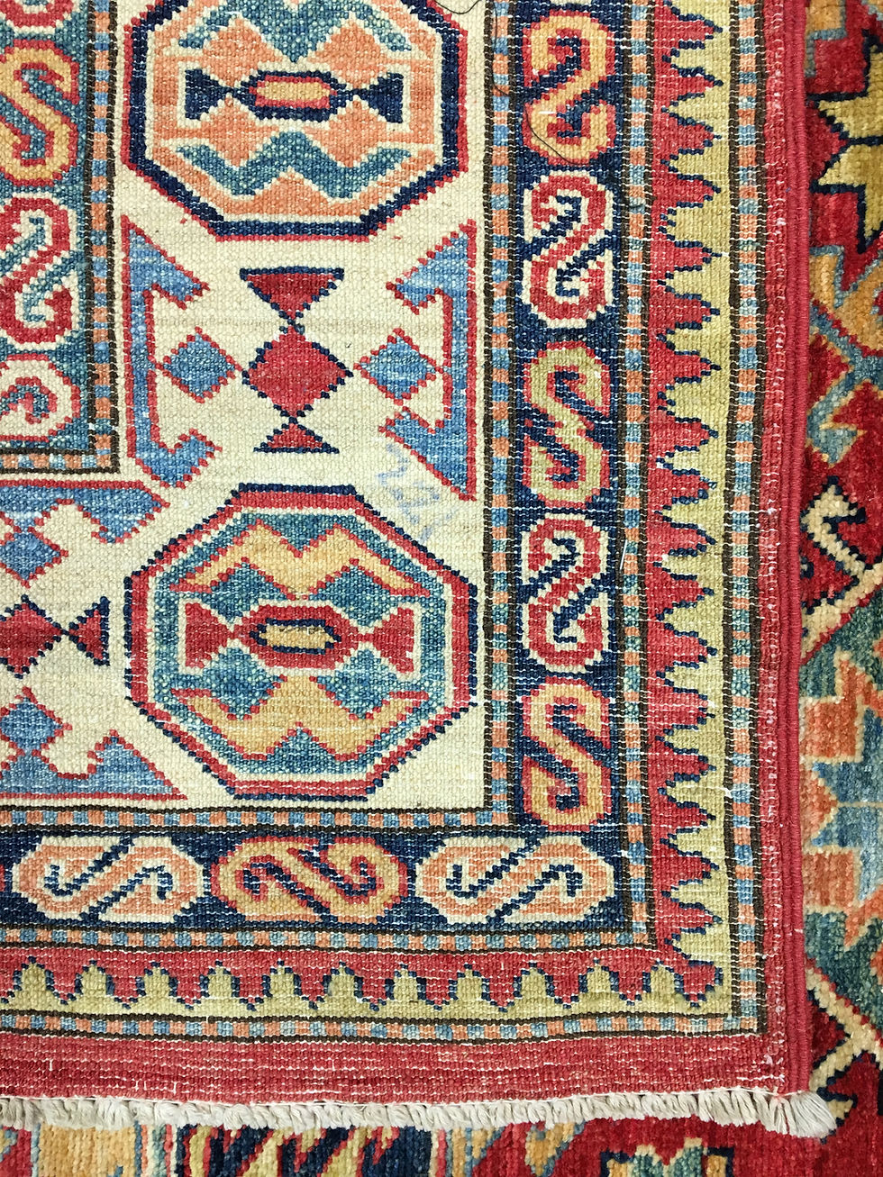 Thumbnail: 6827 KAZAK 6' 8" X 8' 8" Wool