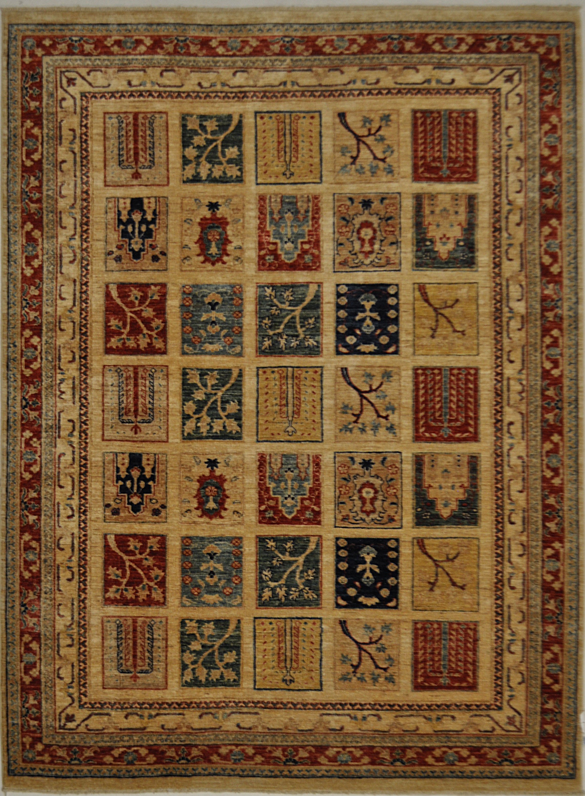 1414 BAKHTYARI 5' 9" X 7' 8" Wool