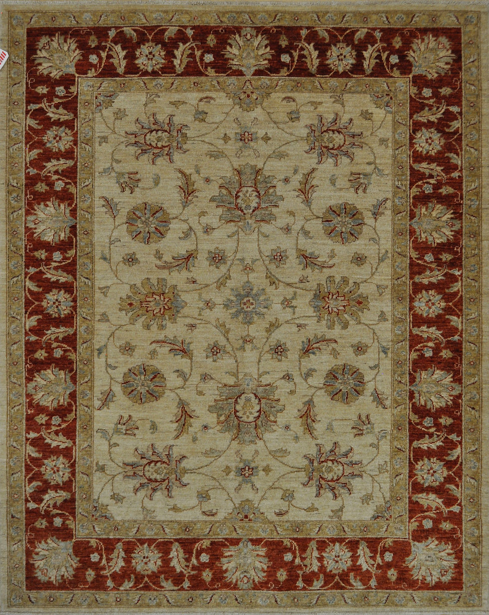 Thumbnail: 107 OUSHAK 5' 2" X  6' 5" Wool