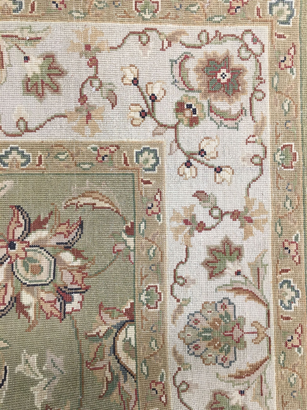 Thumbnail: 3762 SULTAN 14/14  4' 1" X  5' 11" Wool & Artificial Silk