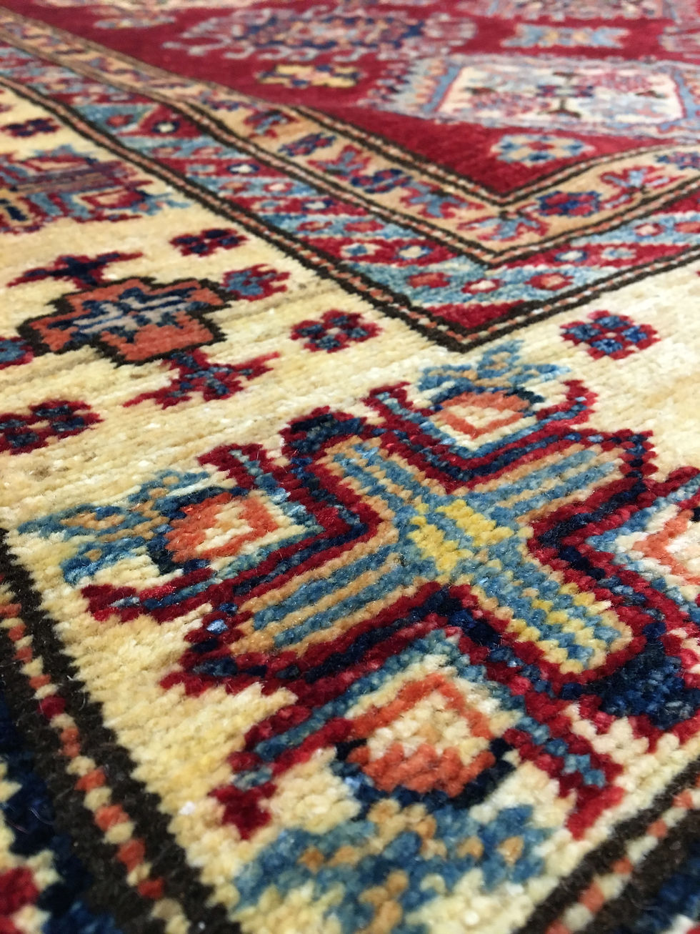 Thumbnail: 5306 SUPER KAZAK 5' 1" X  6' 10" Wool
