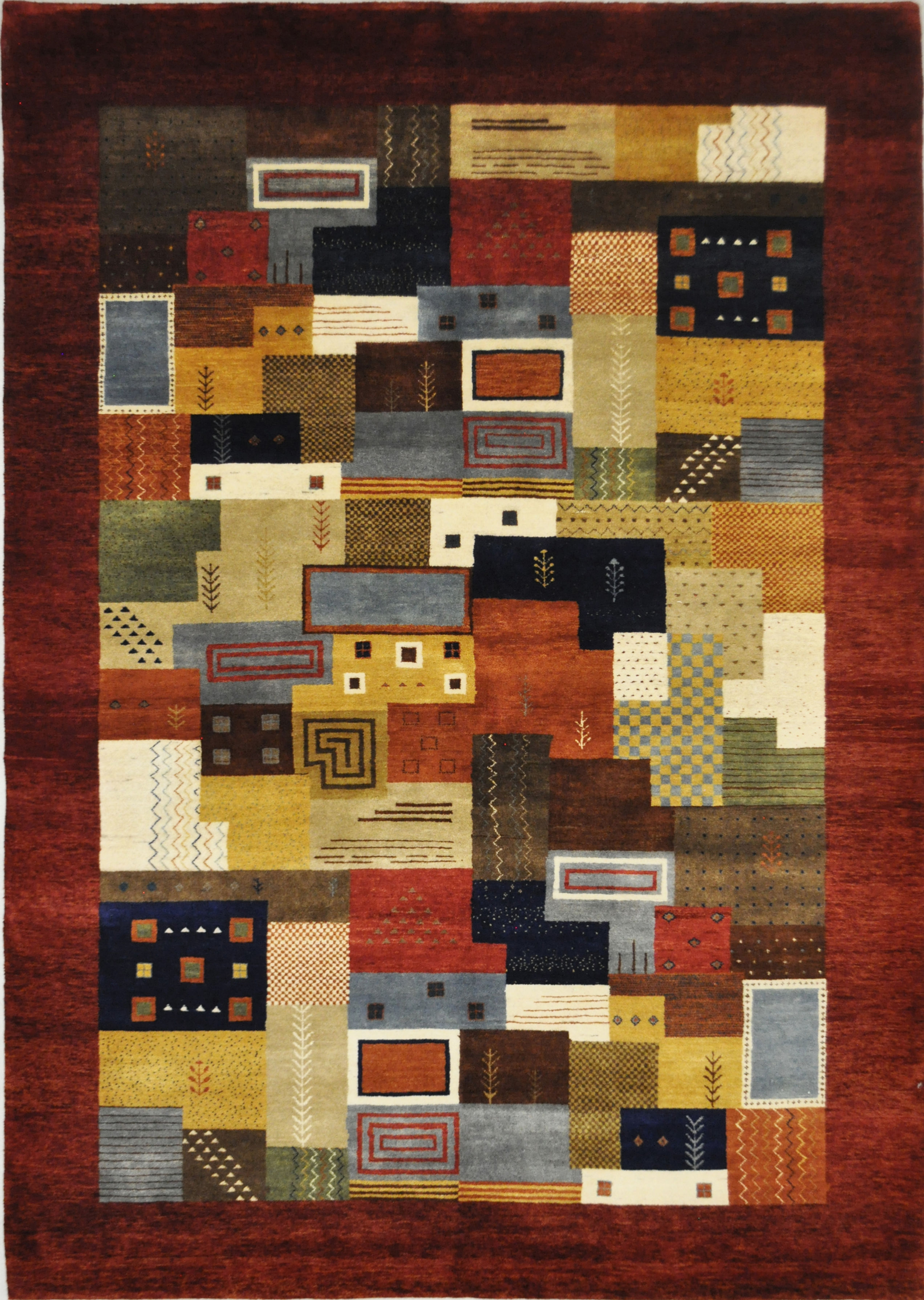 8500 MODERN 5' 8" X 7' 11" Wool