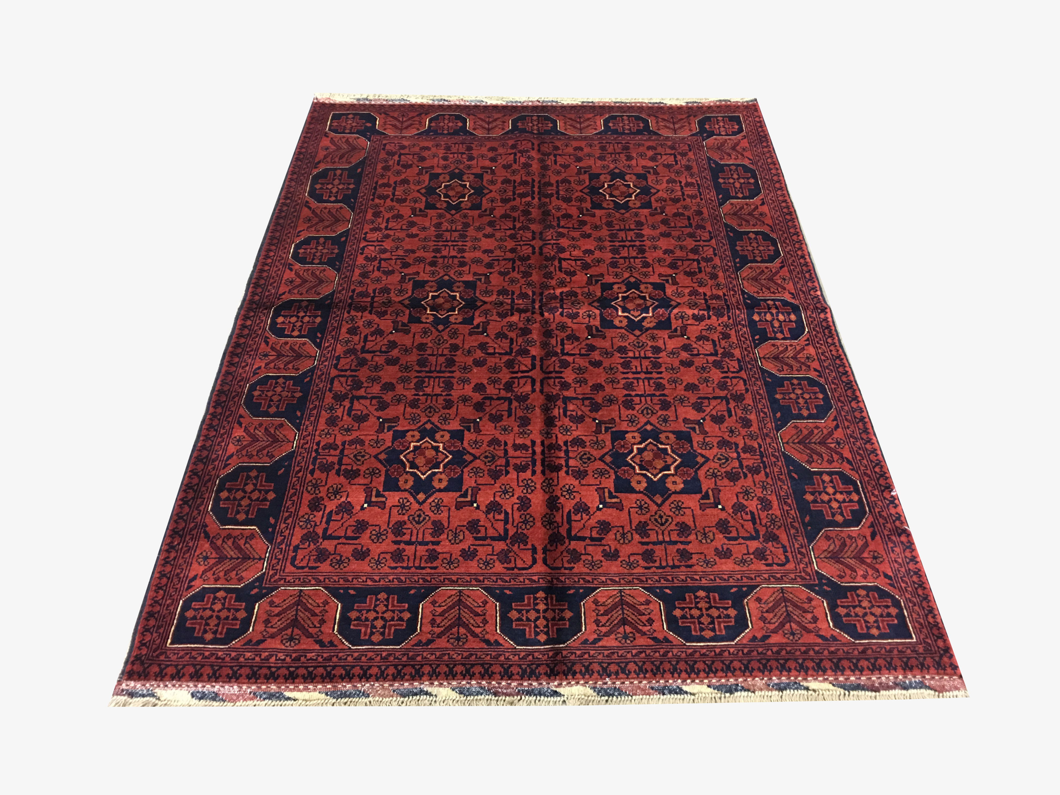 10564 Kunduz 4' 1" X 5' 7" Wool Afg Area Rug