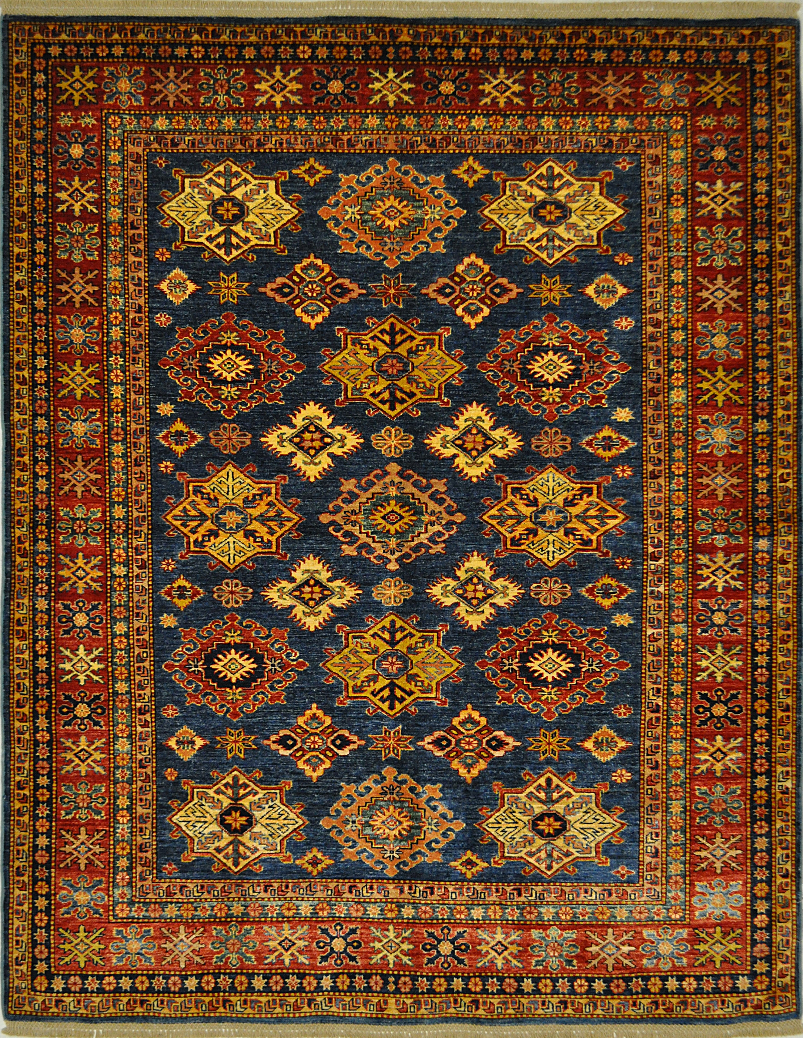 5649 SUPER KAZAK 5' 9" X 7' 7" Wool