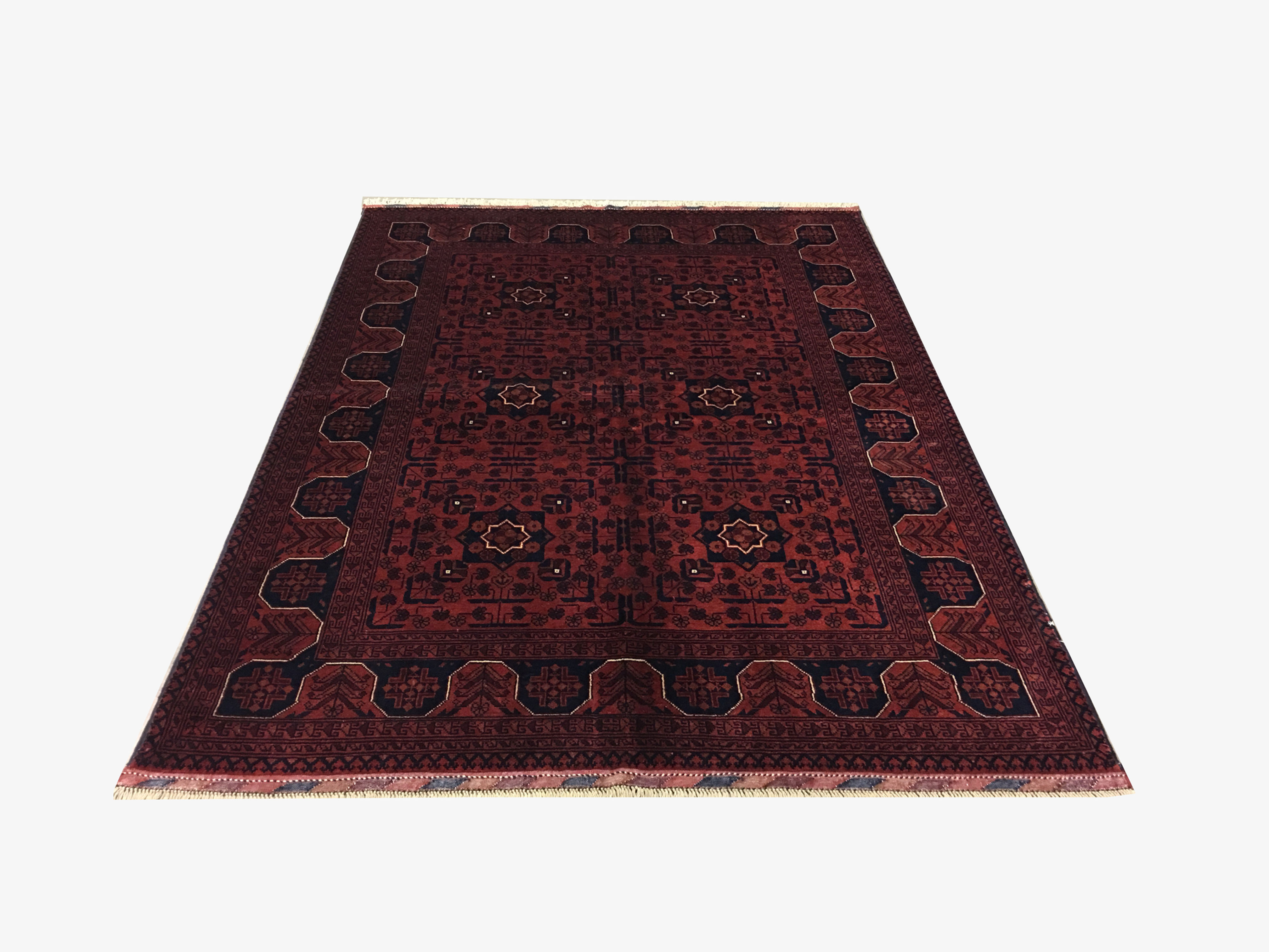 10936 Kunduz 5' 0" X 6'10" Wool Afg Area Rug