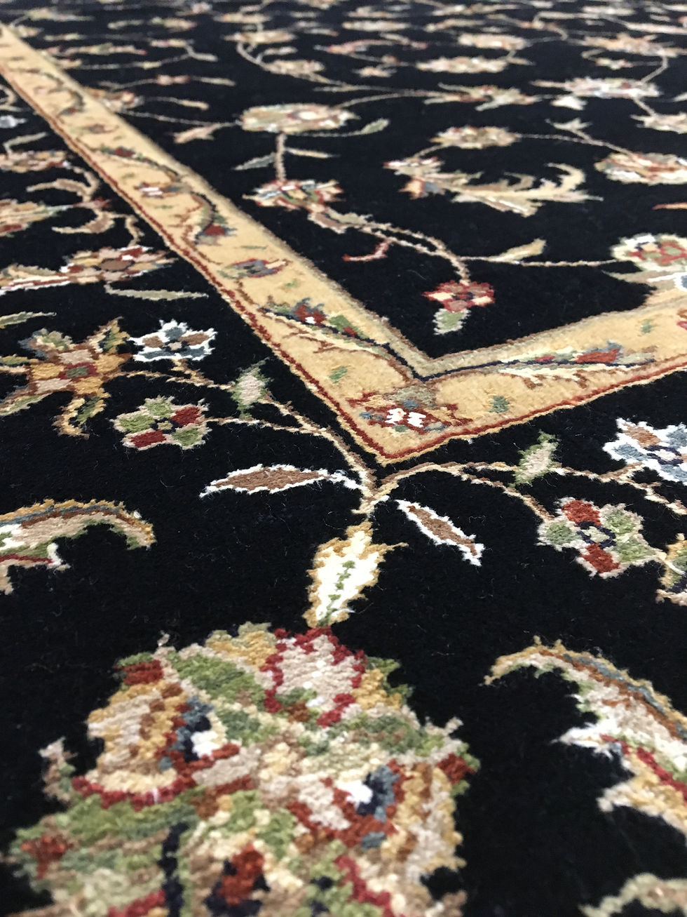 Thumbnail: 3735 SULTAN 14/14  4' 1" X  5' 11" Wool & Artificial Silk