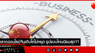 ตลาดออนไลน์จีนเติบโตไม่หยุด รูปแบบไหนนิยมสุด??