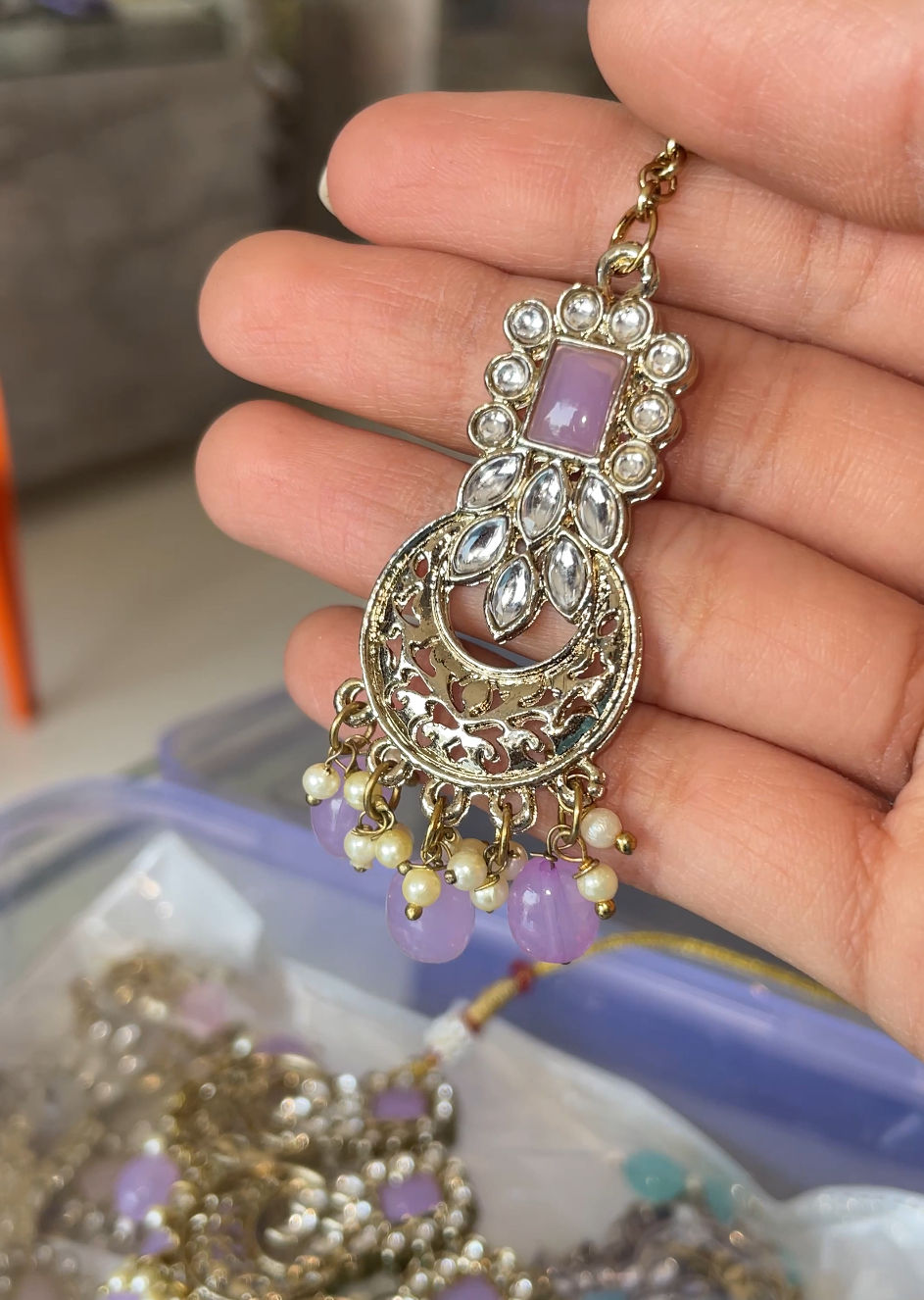 Thumbnail: Lavender pearl set