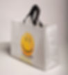 White Non Woven Shopping Bag
