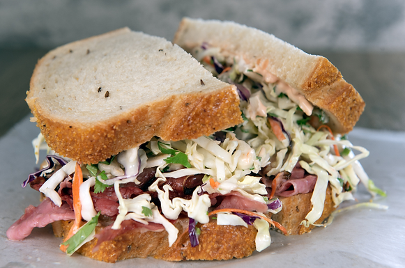 Coleslaw Reuben