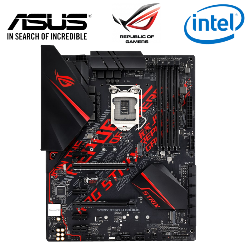 Asus ROG STRIX B360-H Gaming Motherboard (Intel)