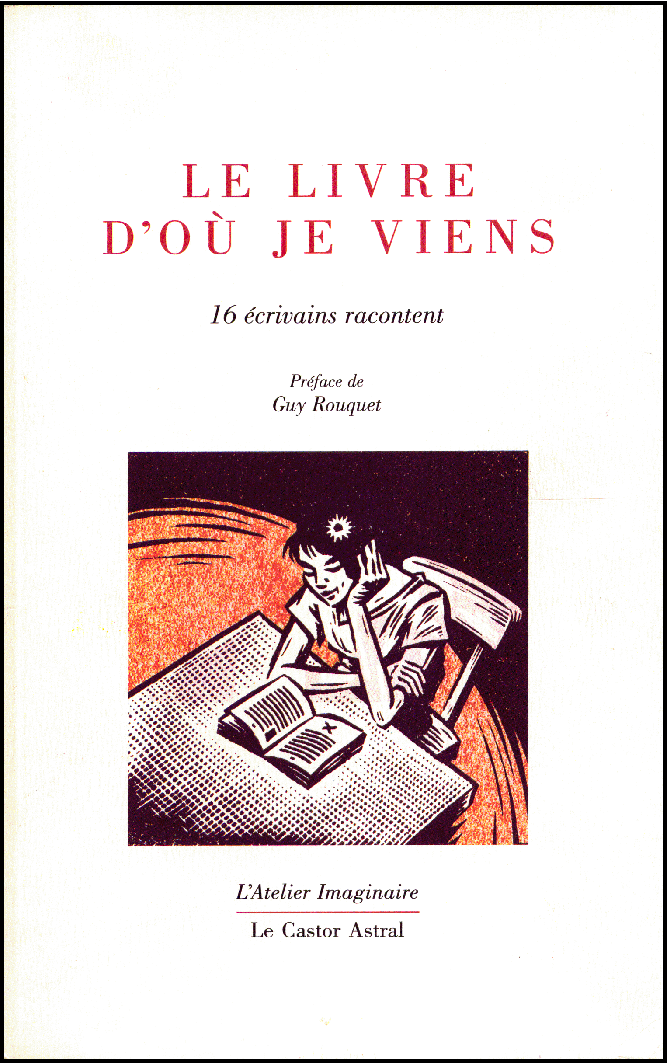 couverture livre, le castor astral, le livre d'ou je viens