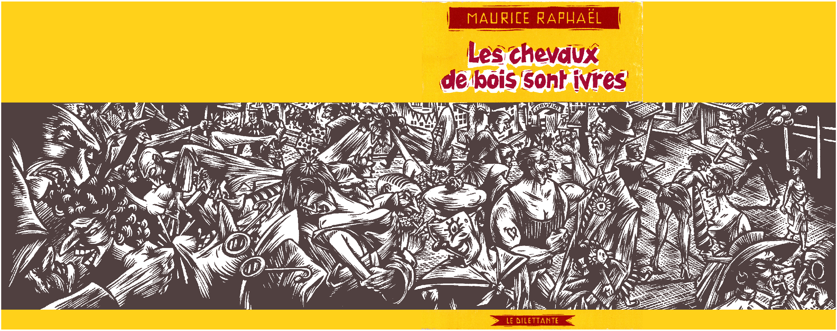 couverture livre, le dilettante, maurice raphael