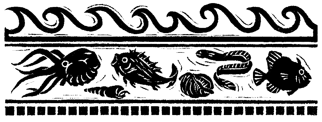 vignette, poissons