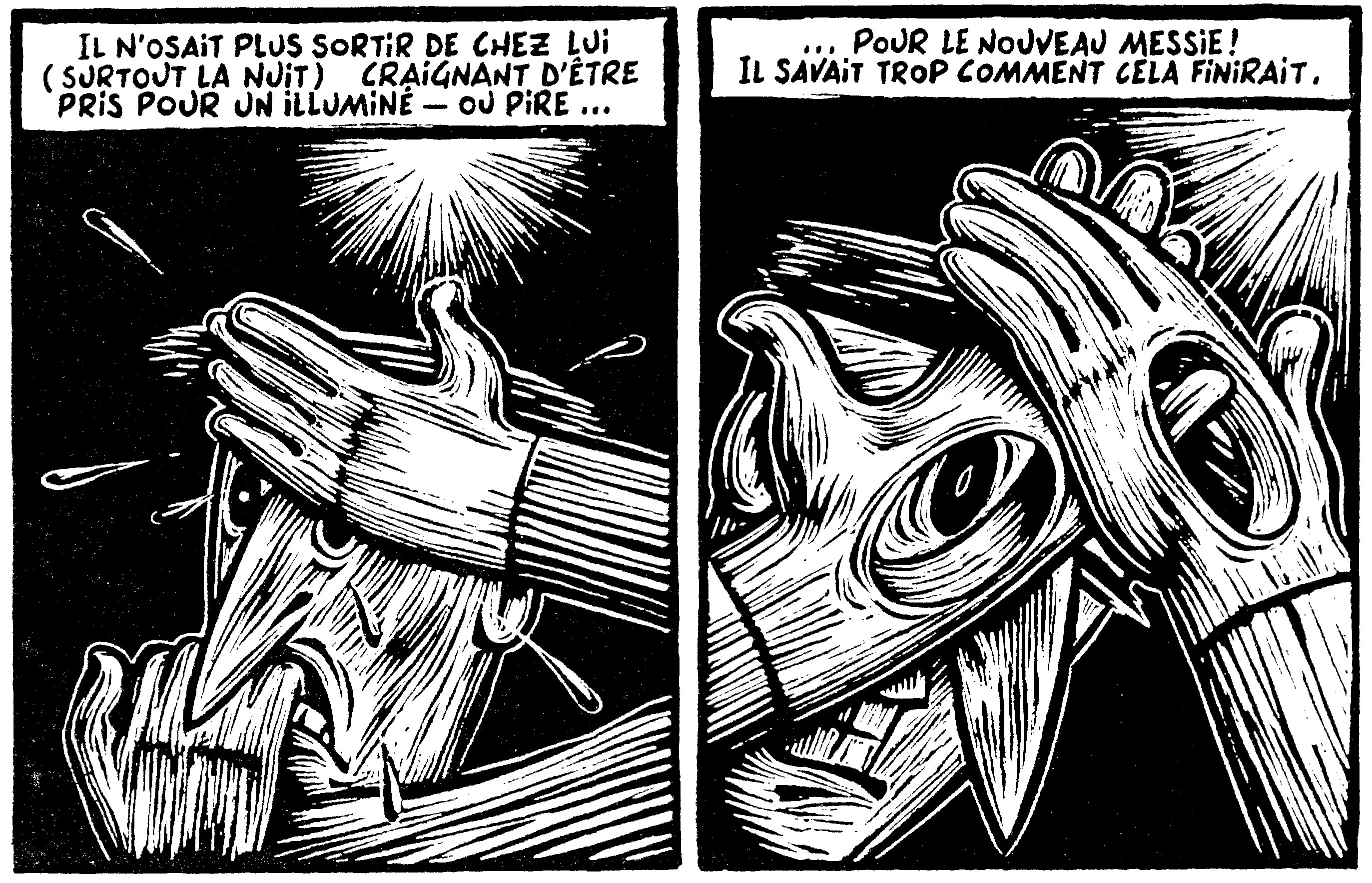 la lueur, illuminé