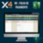 Planilha Gestao Controle Folha de Pagamento Download Excel - X4Plan