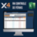 Planilha Profissional Controle de Férias para Empresas Download - X4Plan