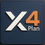 Miniatura: X4Plan company logo and branding image