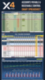 Professional financial control spreadsheet with real-time updates and macro automation - X4Plan